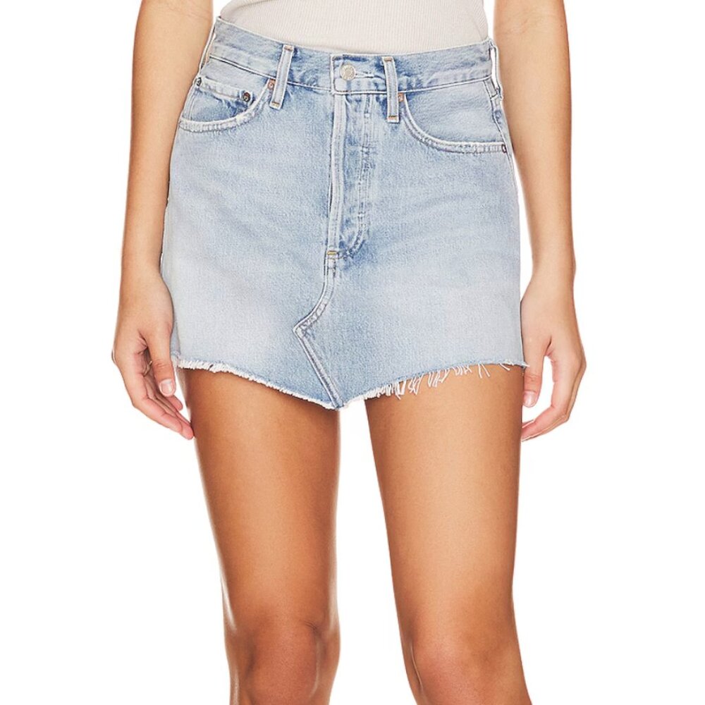 Denim Mini Skirt